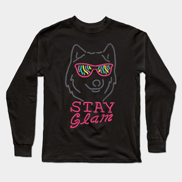 Stay Glam Long Sleeve T-Shirt by Hillary White Rabbit